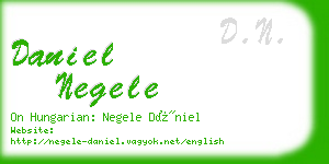 daniel negele business card